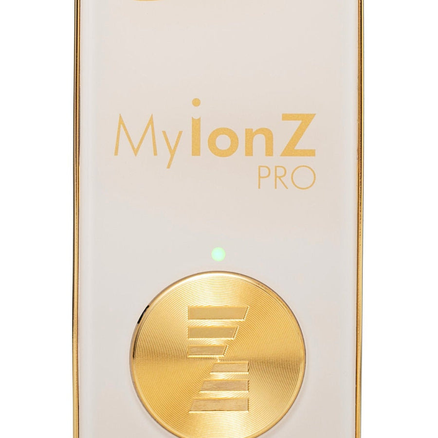 MyIonZ Pro — detalj zlatne rešetke i oznake